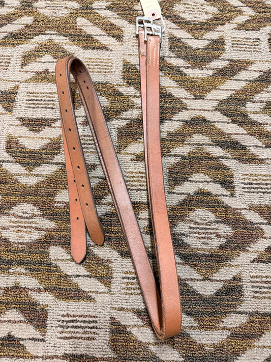 Crump Brown Stirrup Leathers - 56”