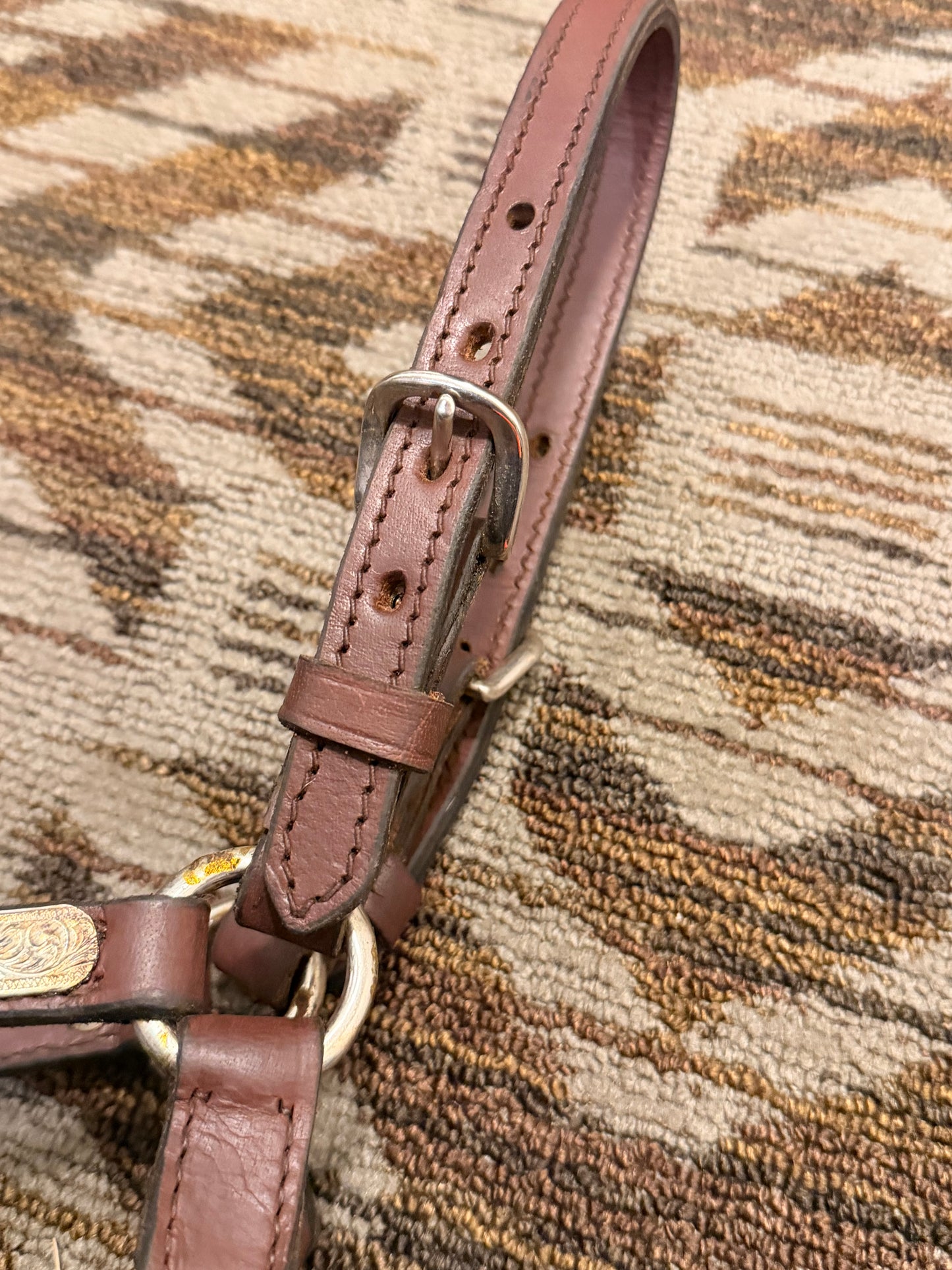 Soft Silver Show Halter