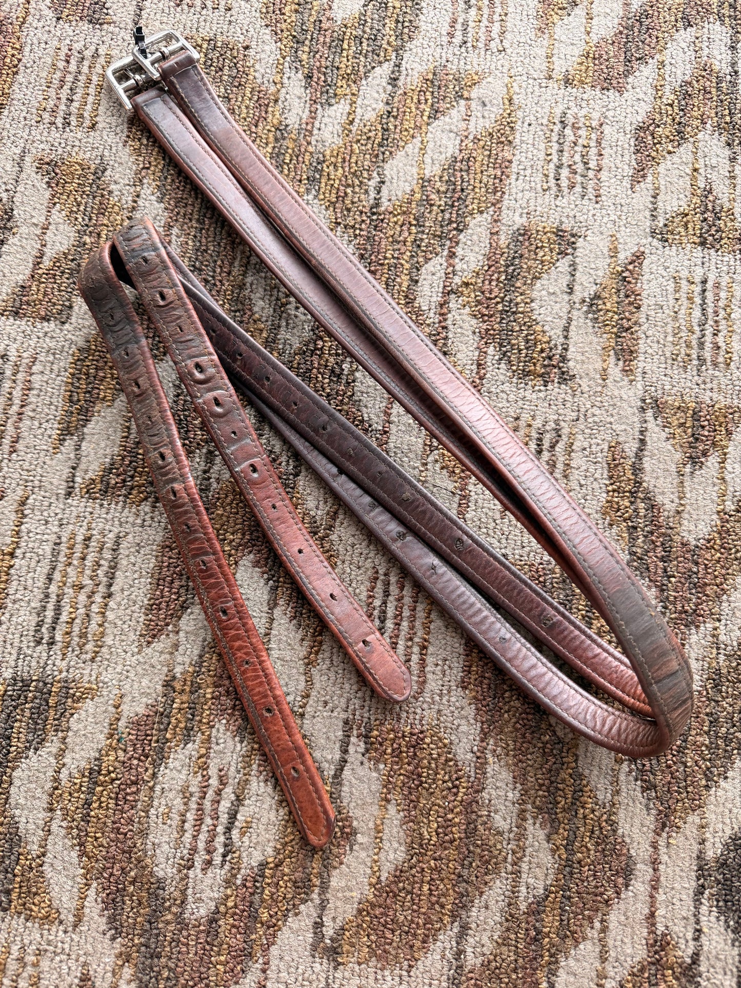 Circuit Lined Stirrup Leathers - 48”