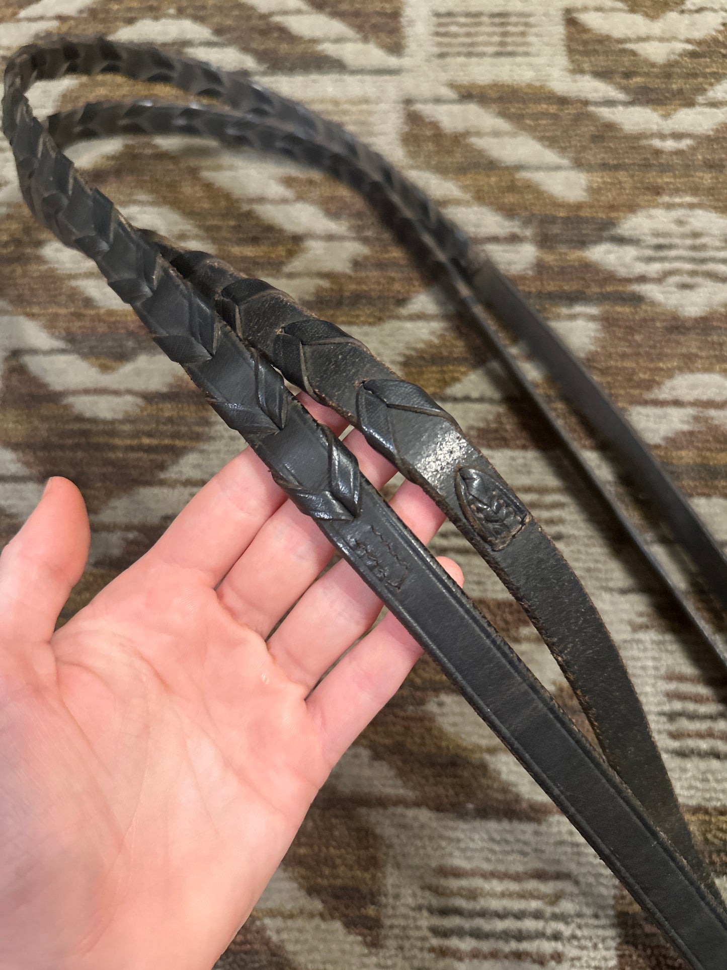 Black Laced Reins