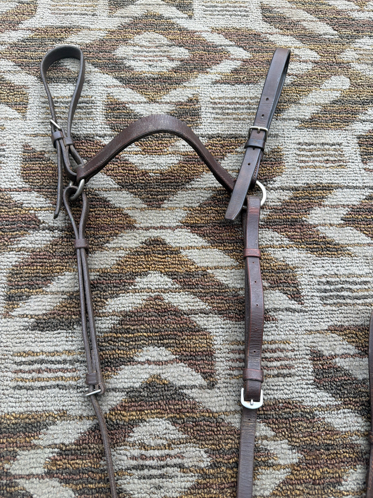 Adjustable Leather Breastcollar