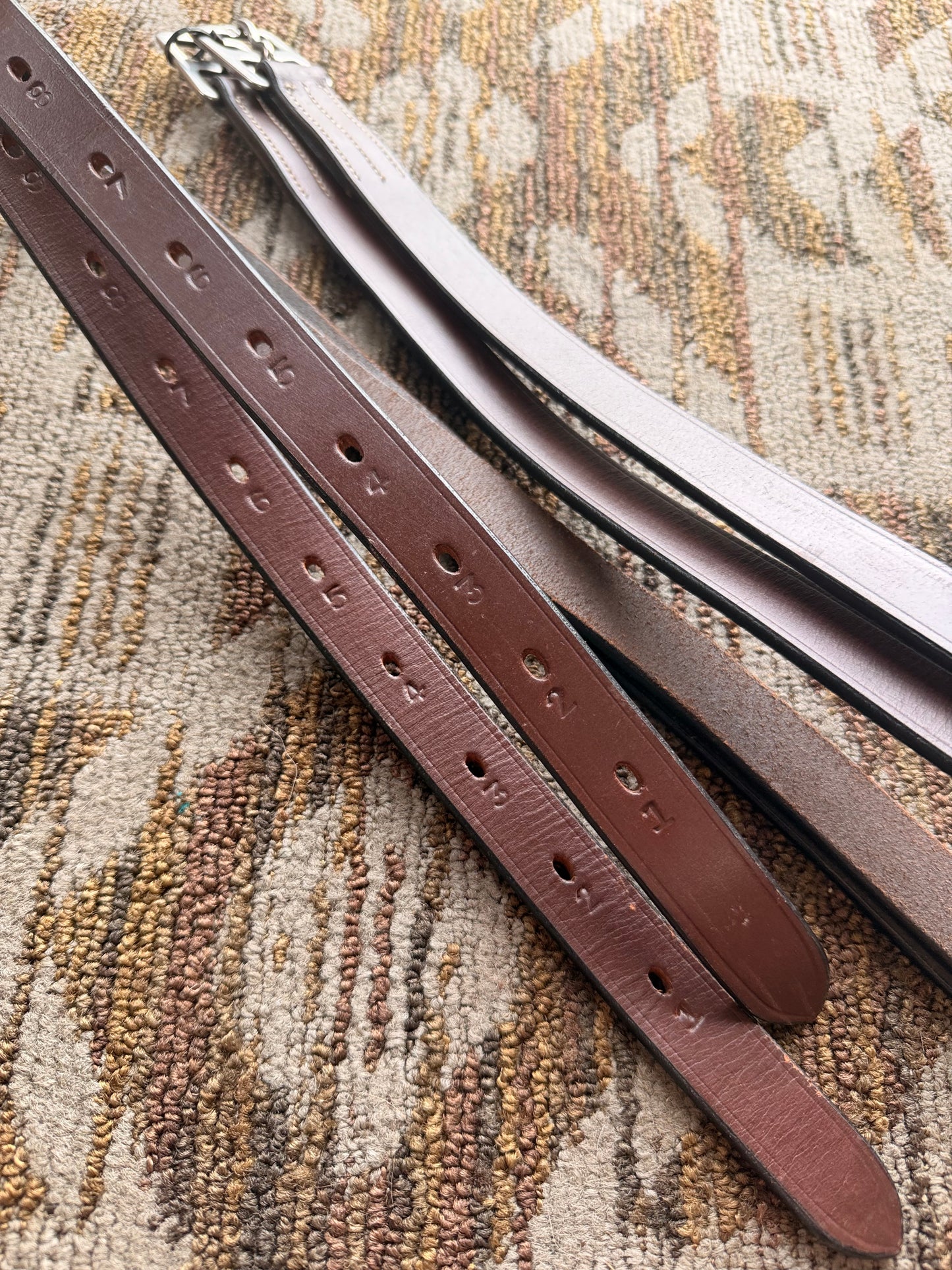 Brown Stirrup Leathers - 55”