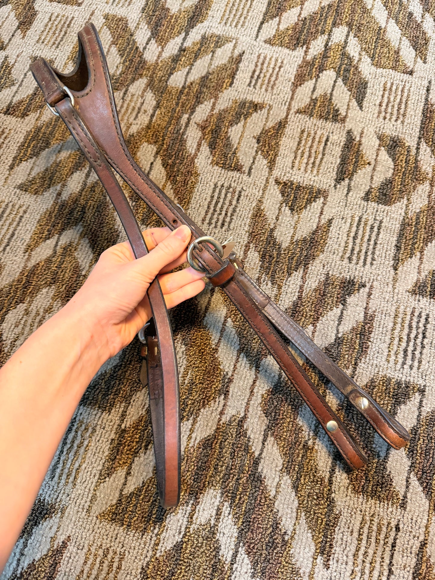 One Ear Headstall w/ Throatlatch