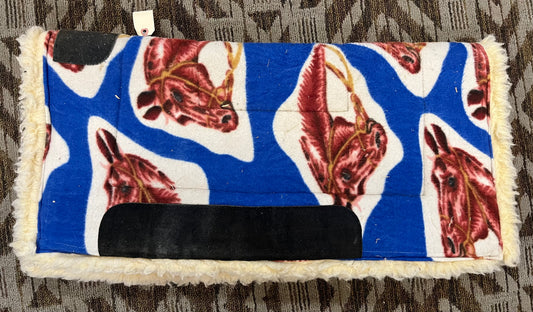 Horse Head Fleece Pad