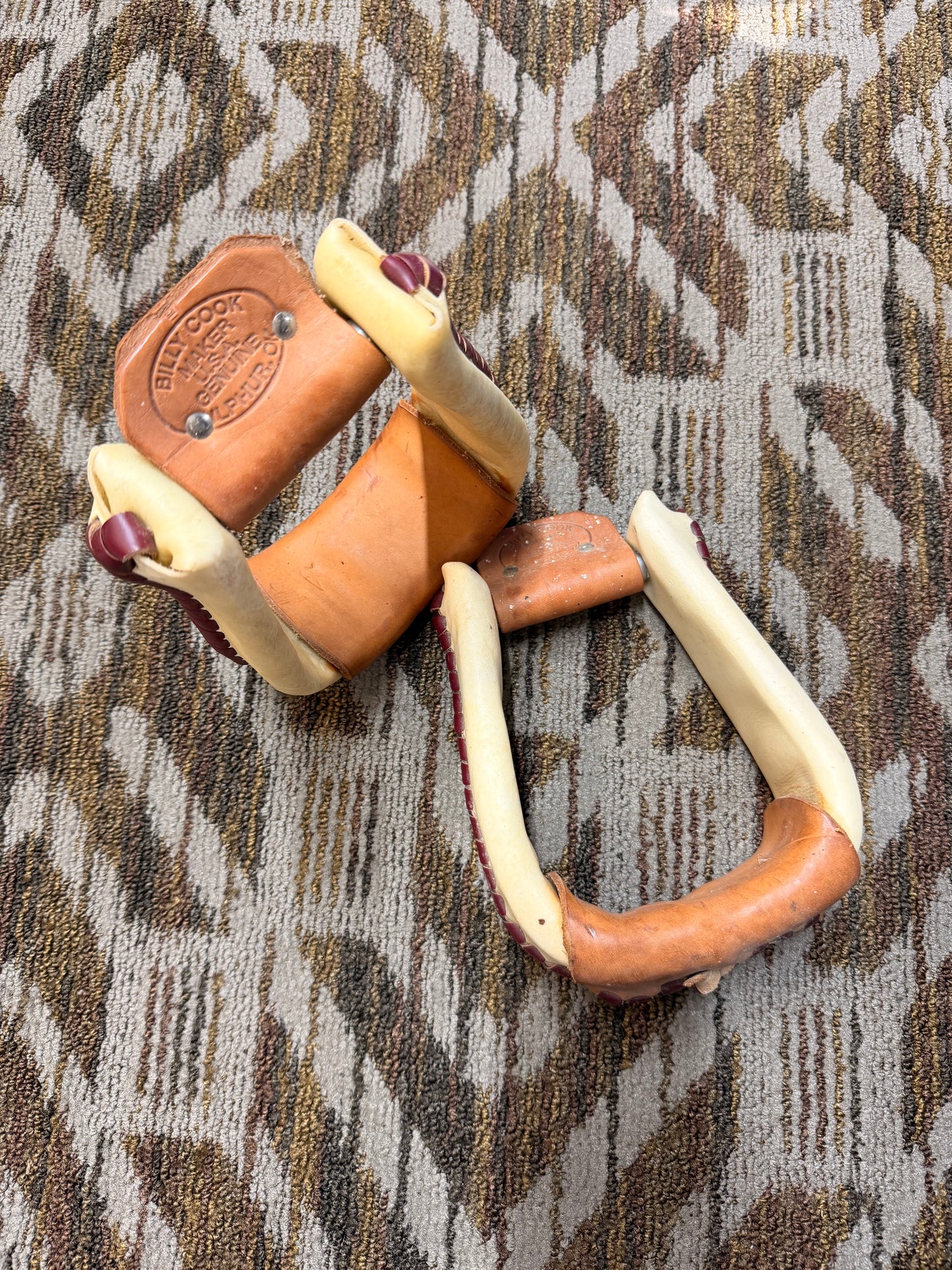 Billy Cook Rawhide Stirrups