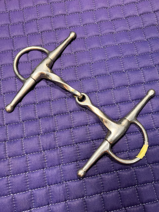 Slow Twist Full Cheek Snaffle - 5”