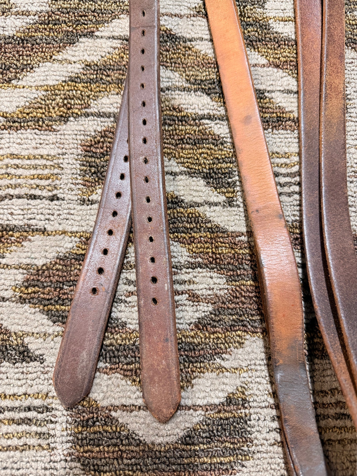 Brown Stirrup Leathers - 59”