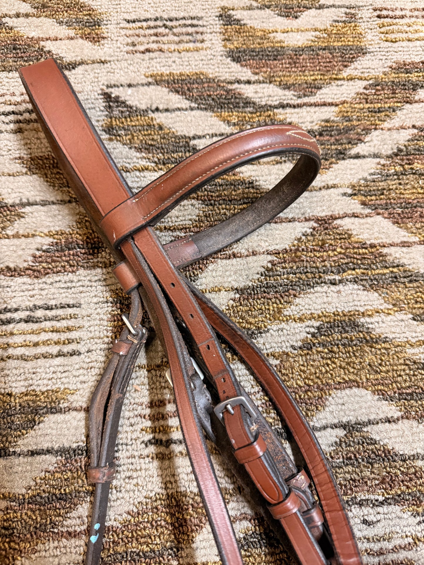 Brown Fancy Stitched Bridle