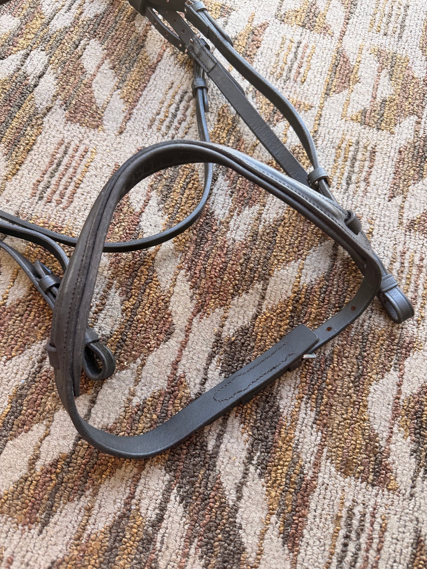 Black Padded Bridle