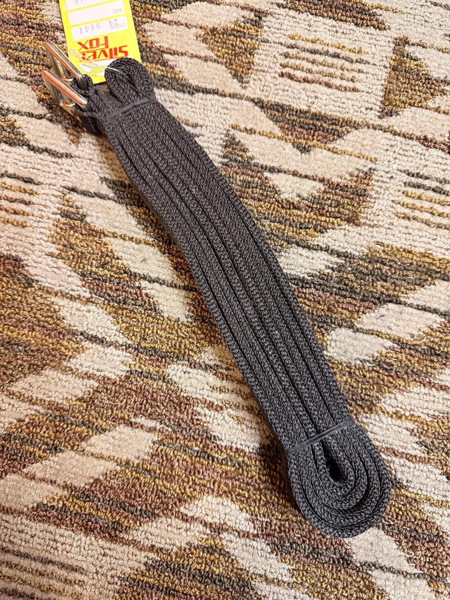 New Silver Fox Nylon Stirrup Leathers