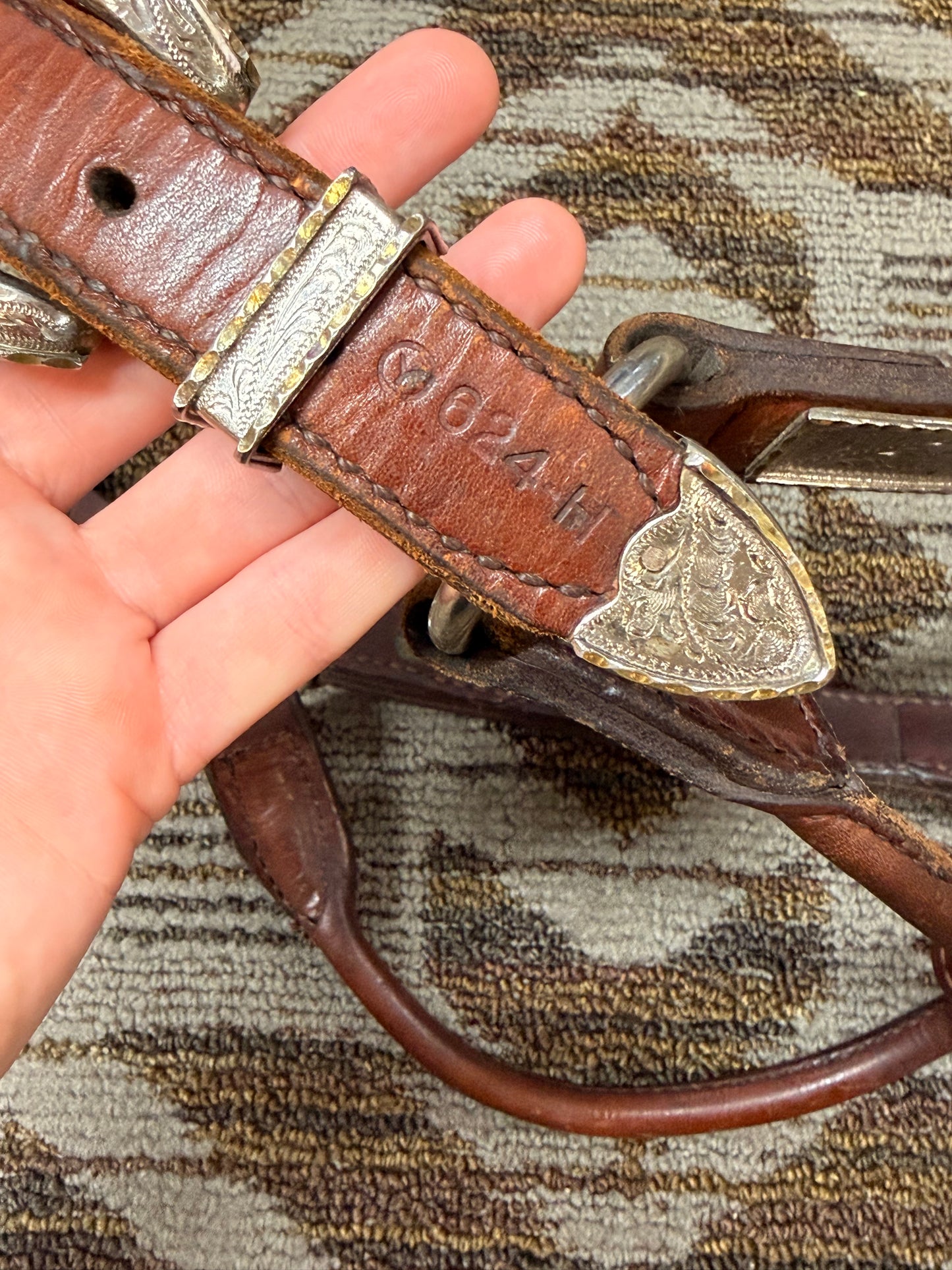 Circle Y Silver Show Halter