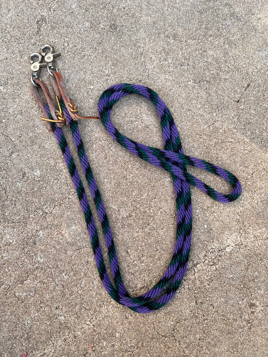 Purple Loop Reins