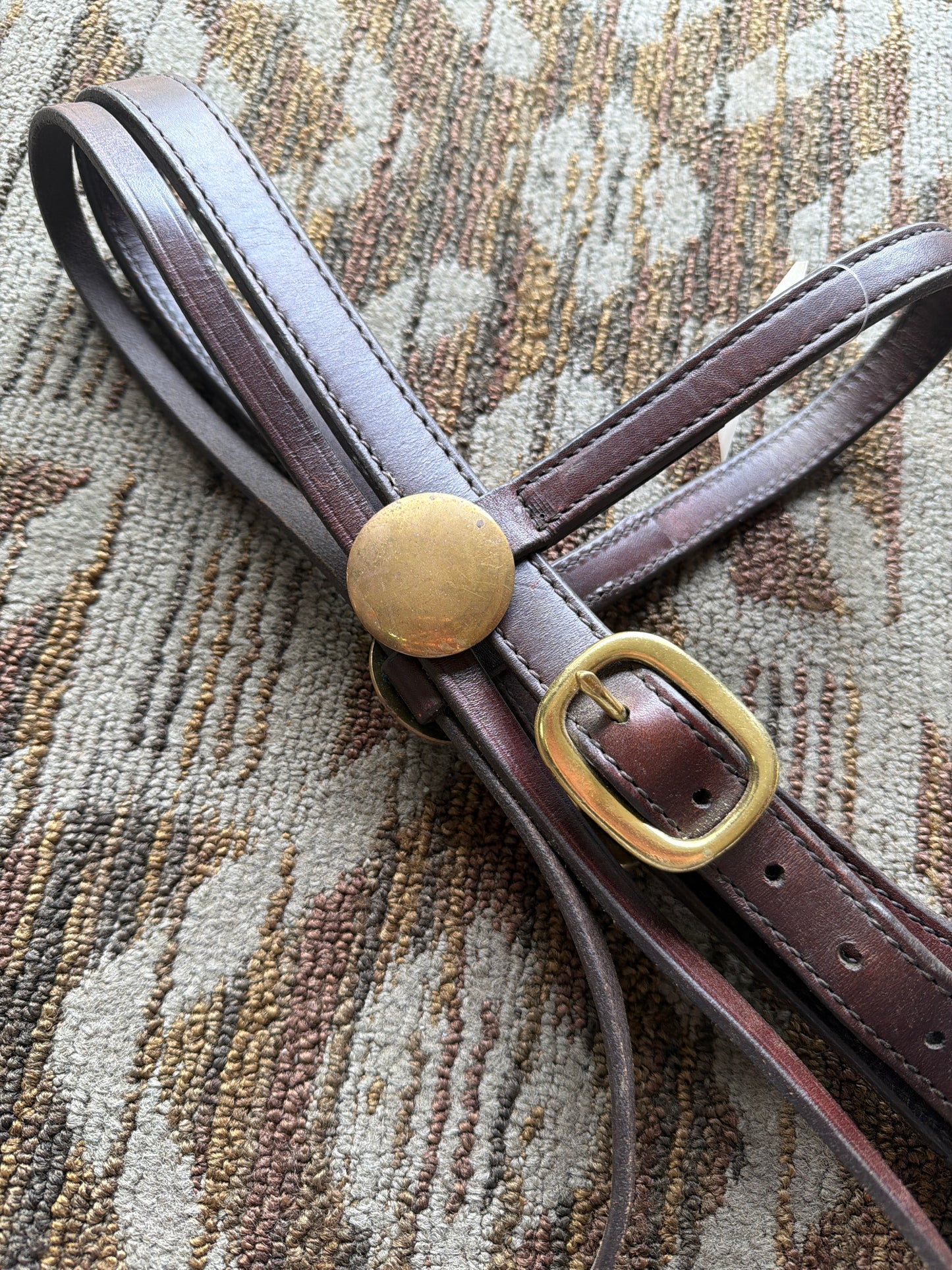 Dark Brown Trail Bridle w/ Noseband