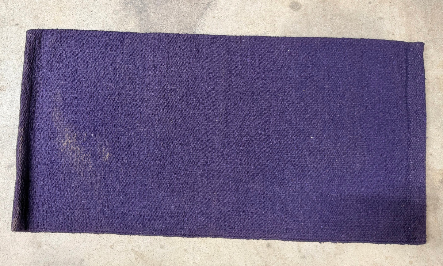 Mayatex Purple Saddle Blanket