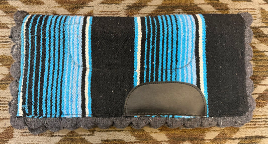 Striped Felt Pony Pad