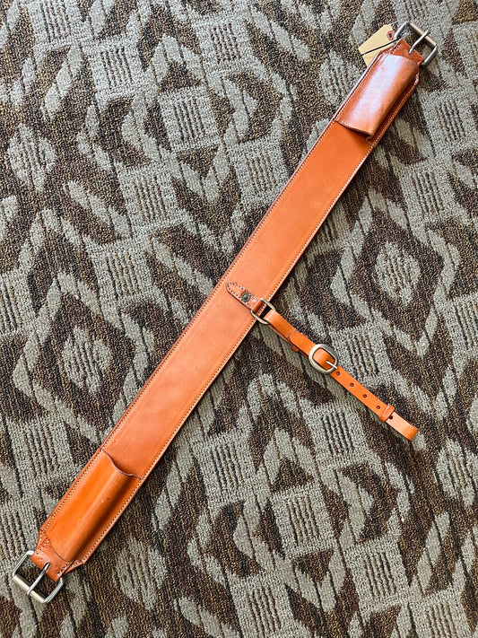Plain Leather Back Cinch