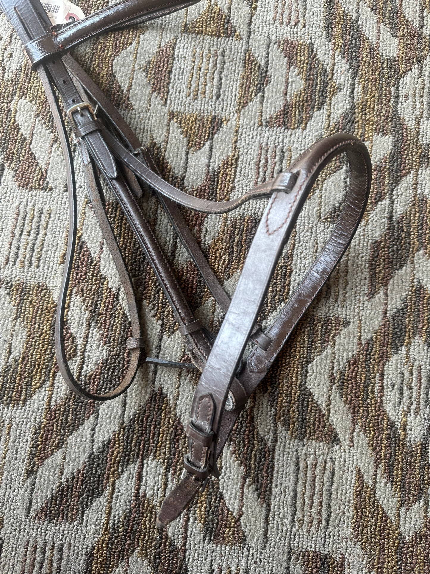Brown Raised Bridle