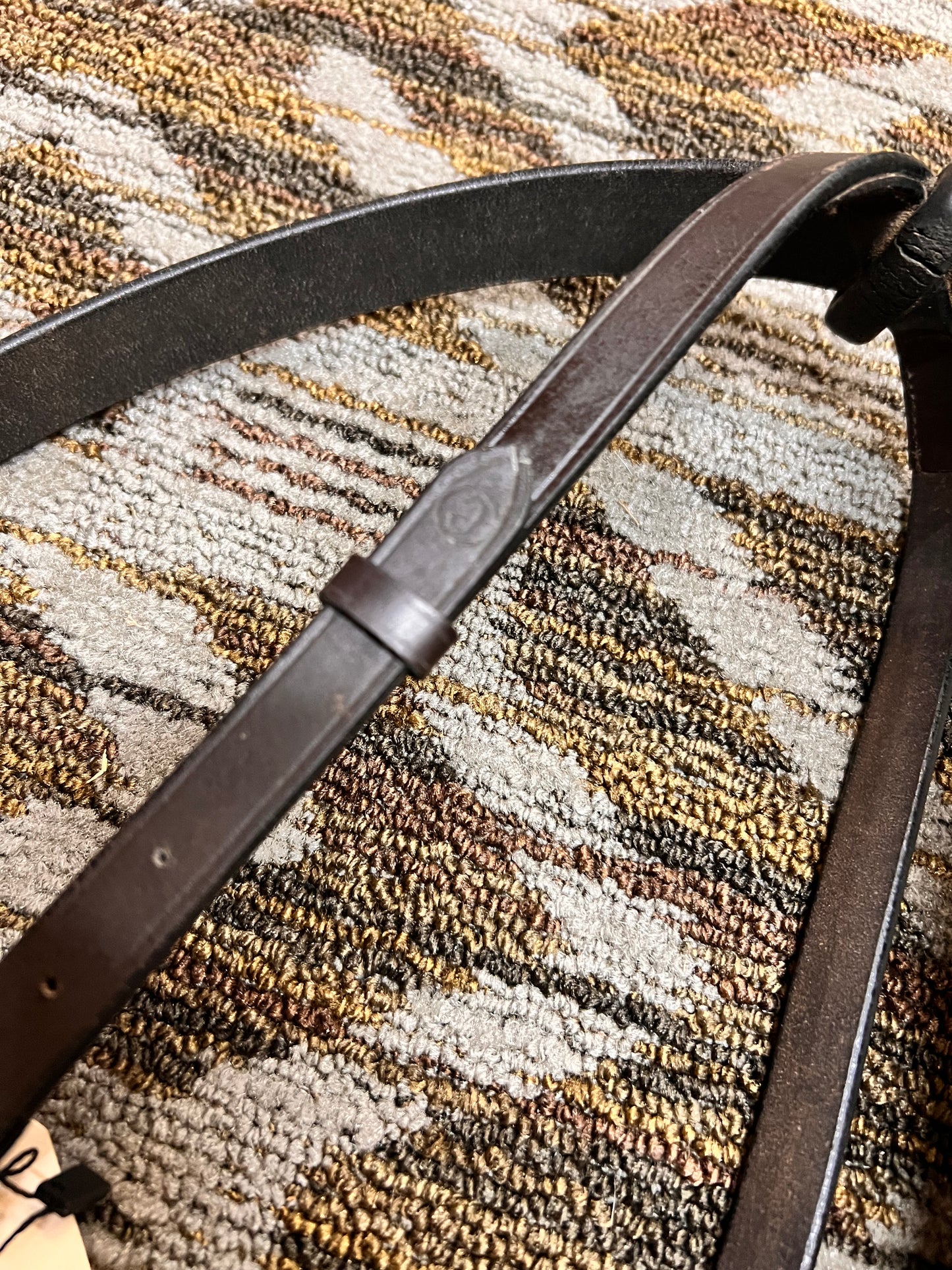 Brown Running Martingale