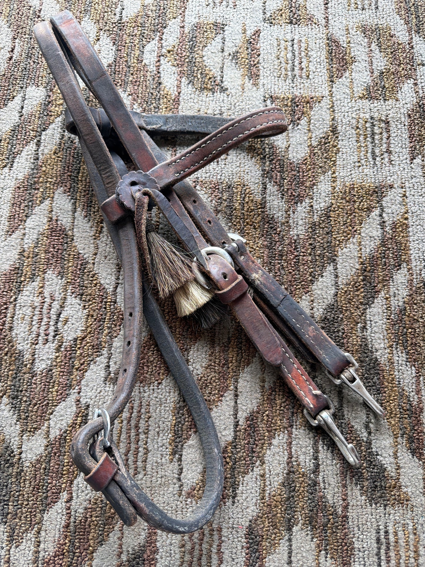 Heavy Duty Soft Quick Change Headstall
