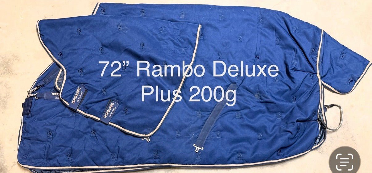 Rambo Deluxe Plus 200g Stable Blanket - 72”