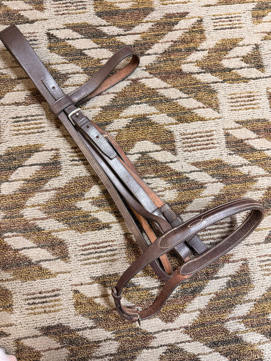 Flat Stitched “Made in England” Bridle