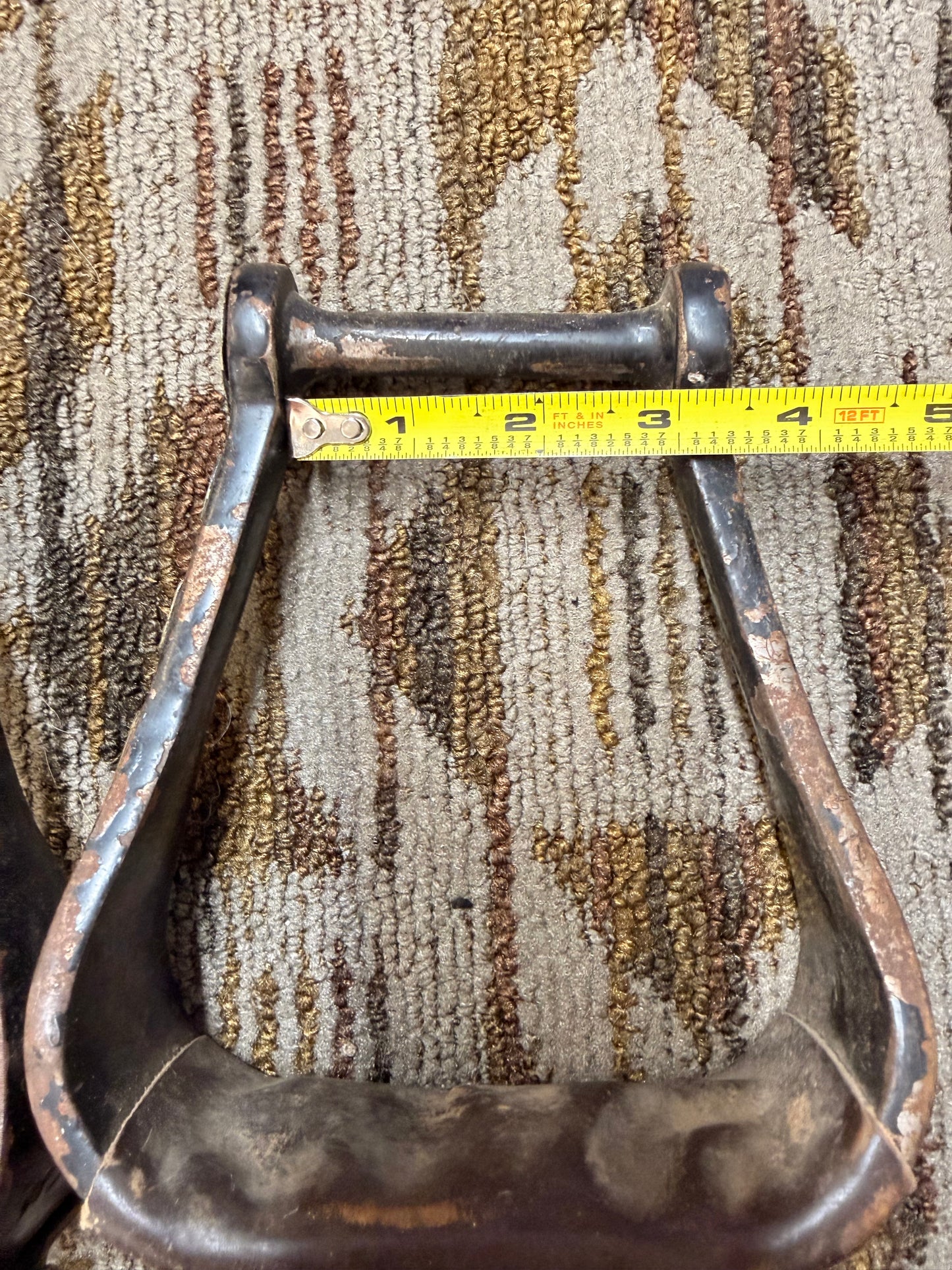 Metal Stirrups w/ Silver