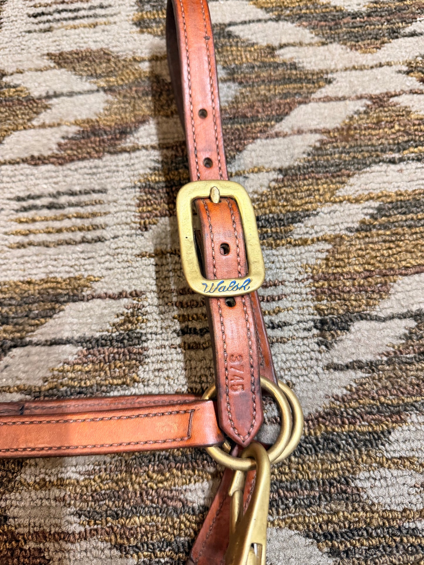 Leather Walsh Cob Halter