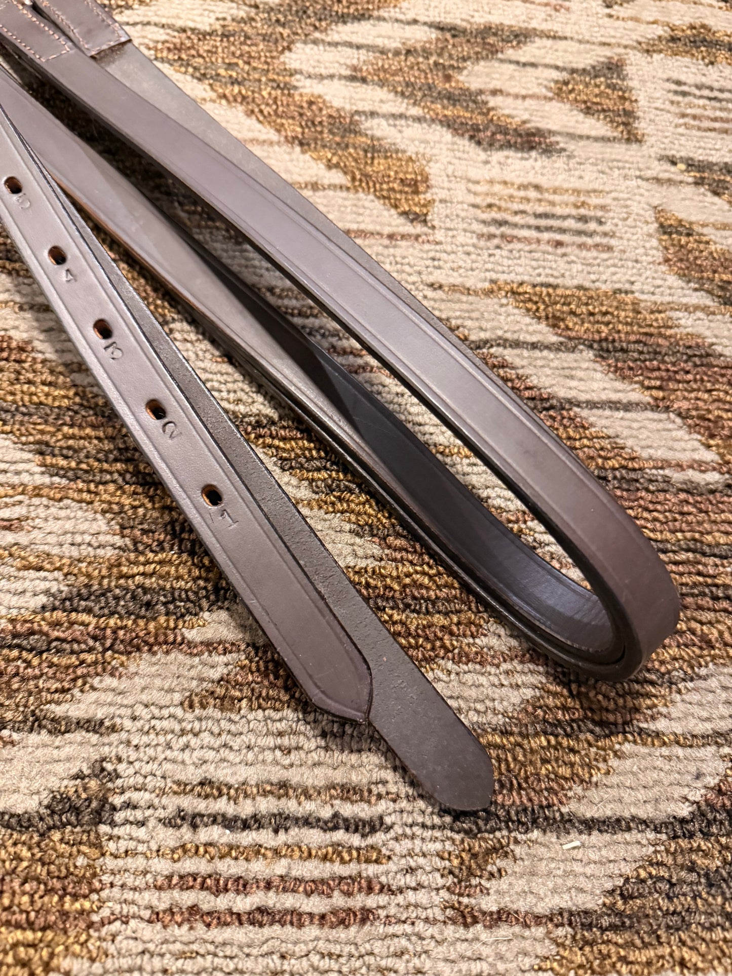 New Brown Stirrup Leathers - 48”