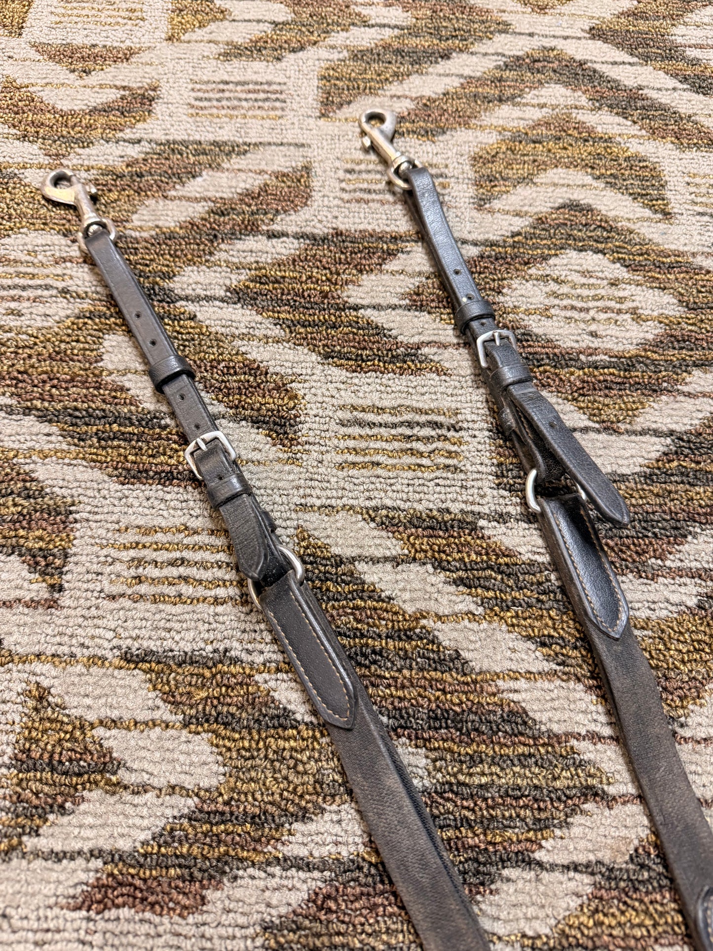 Black Padded Fancy Stitched Breastplate