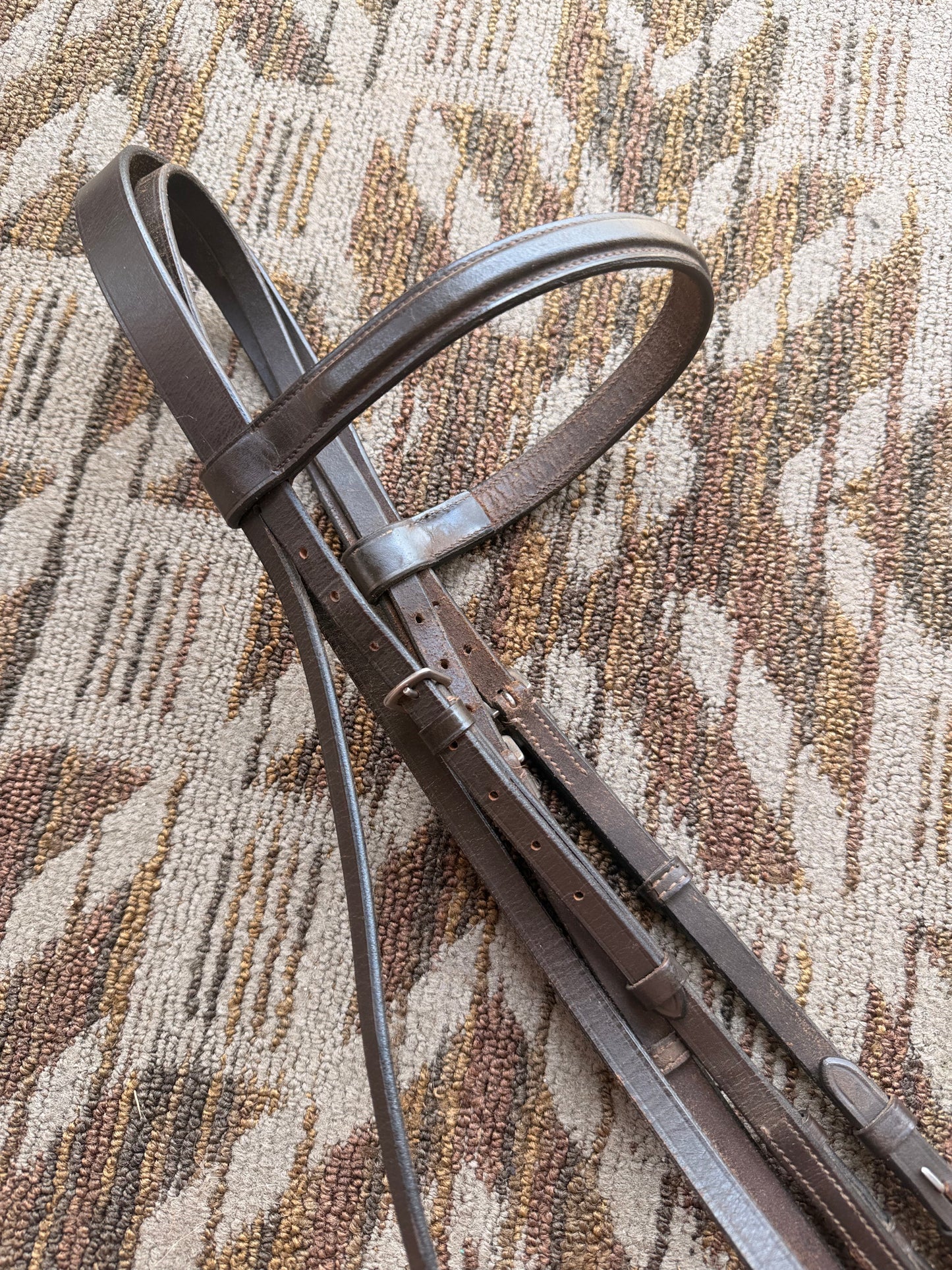 Brown Raised Bridle