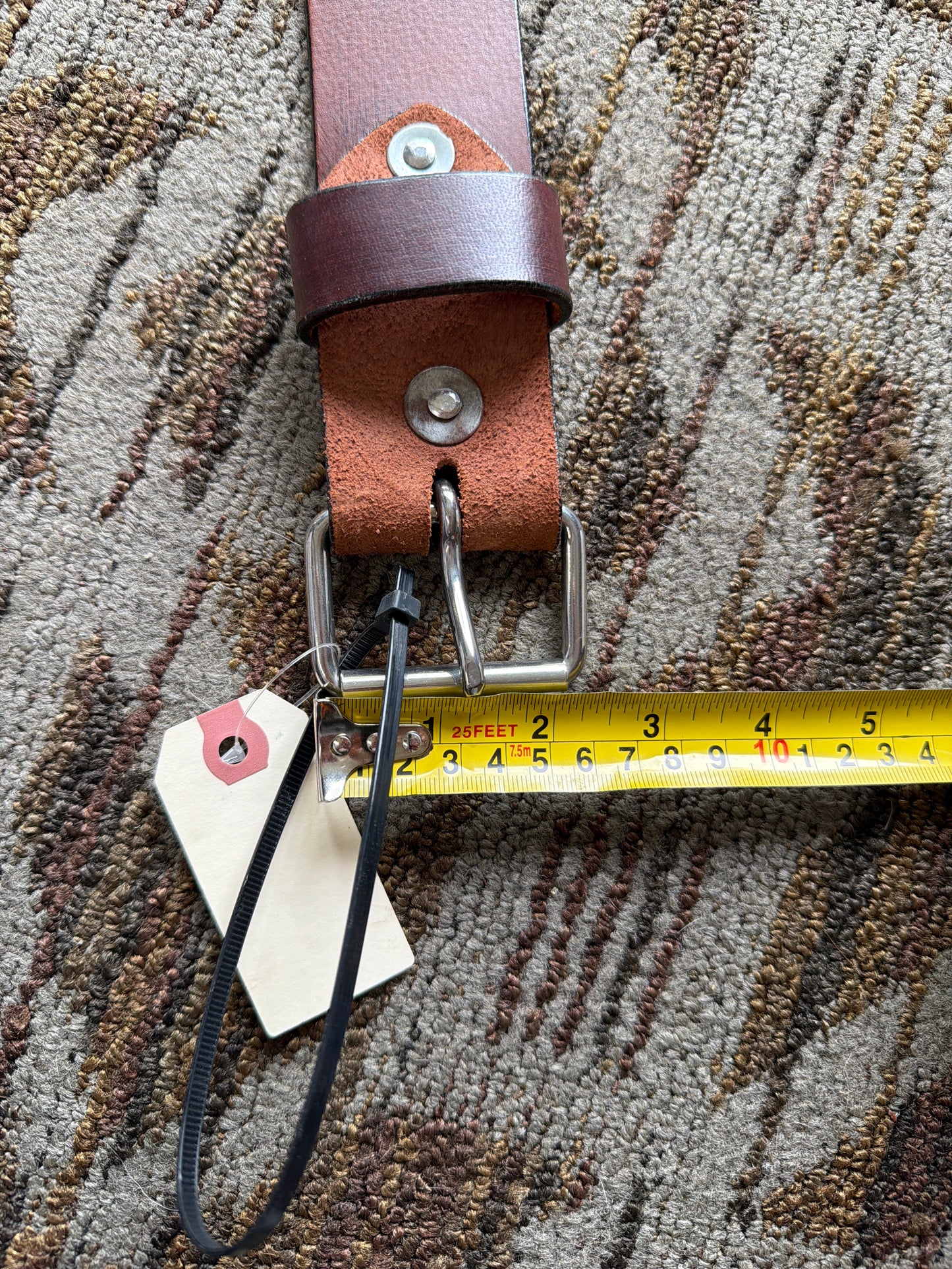Brown Back Cinch - 34”