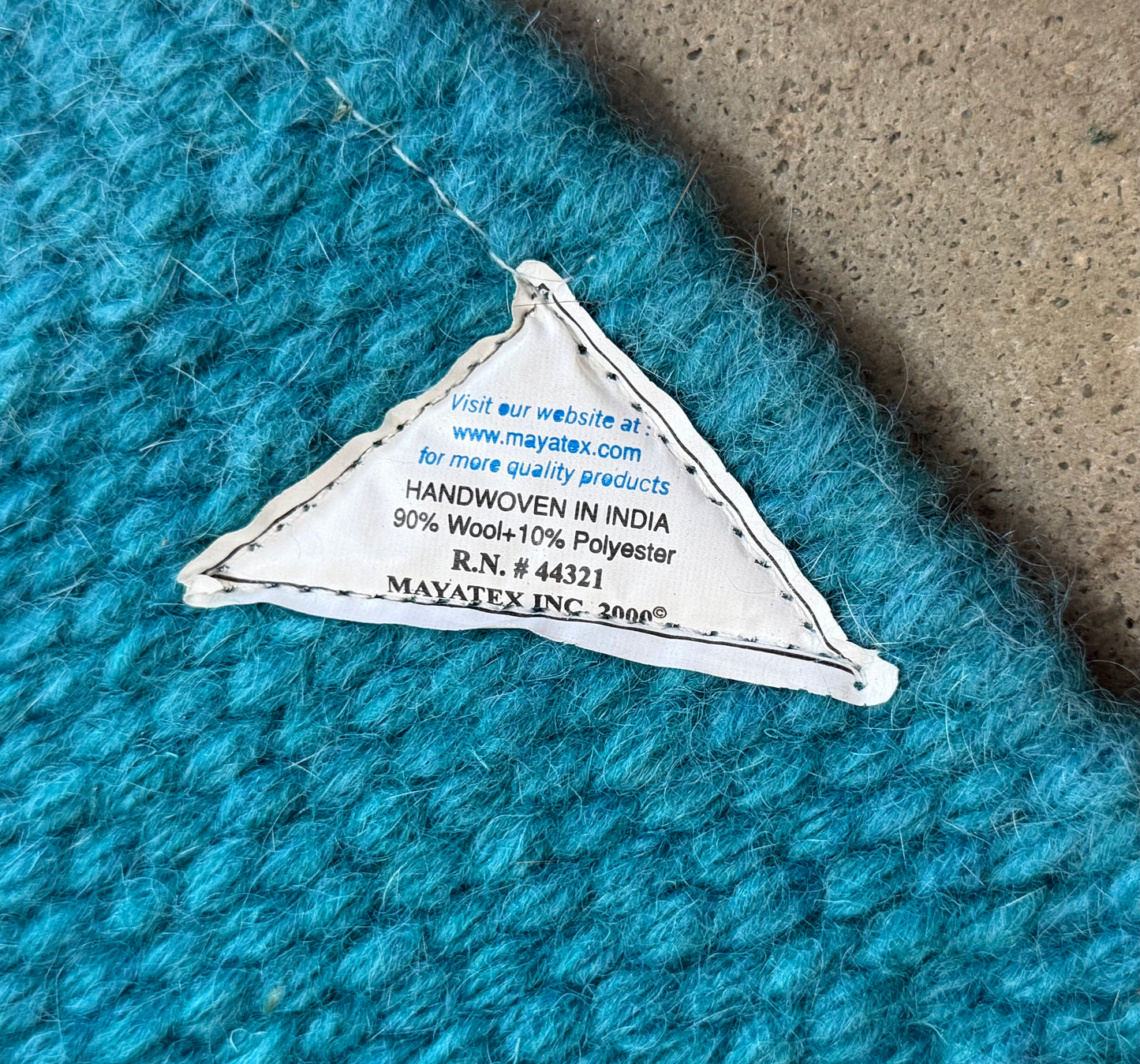 Mayatex Blue Saddle Blanket