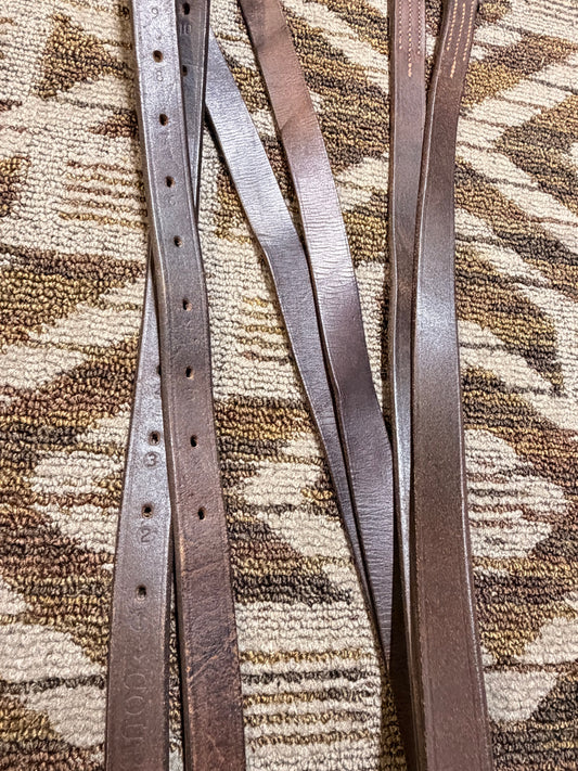 Brown Stirrup Leathers - 56”
