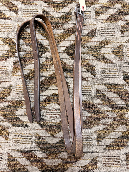 Brown Courbette Stirrup Leathers - 57”