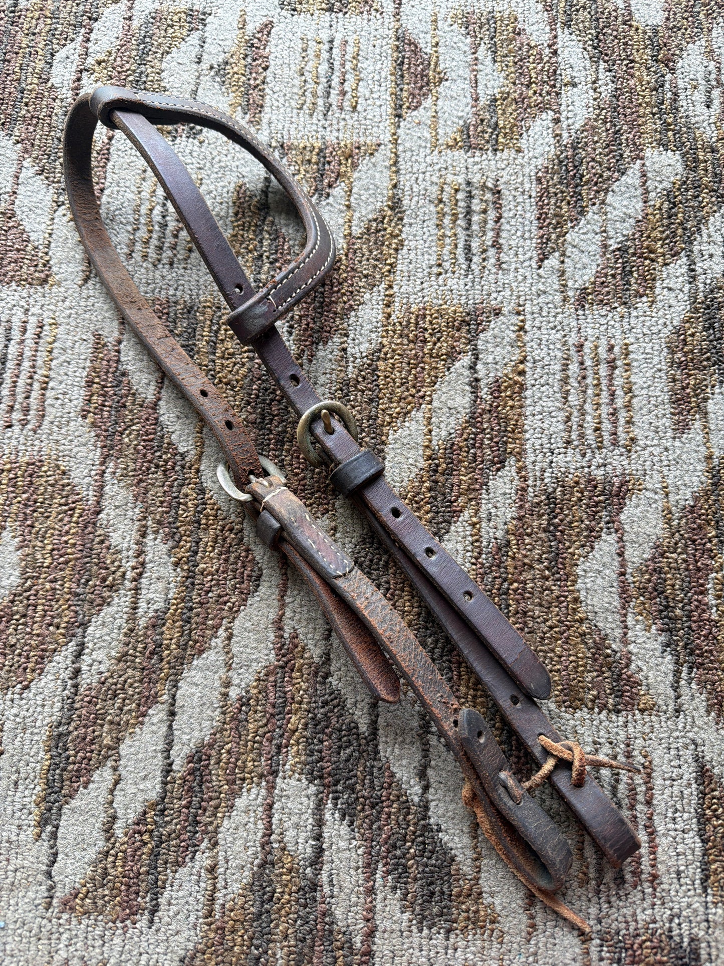 Dark Brown One Ear Headstall