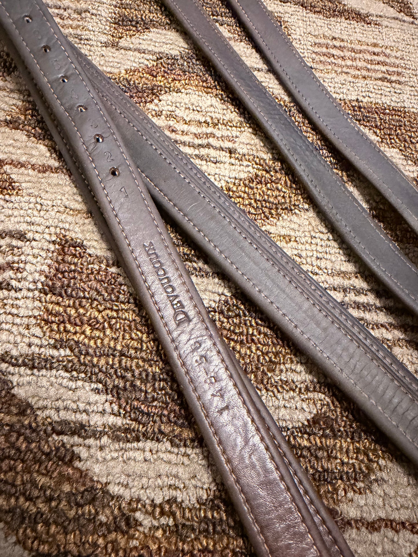 Devoucoux Stirrup Leathers - 58”