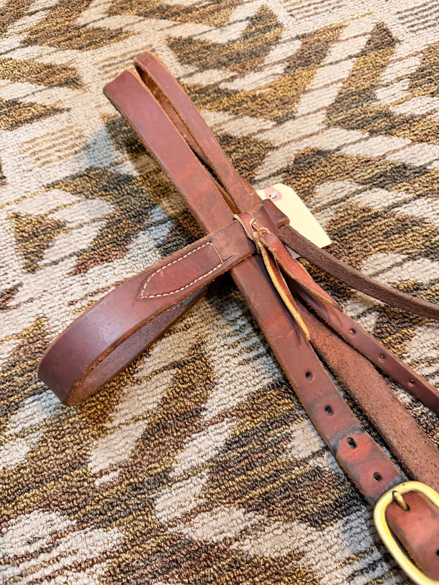 Soft Oversized Leather Headstall