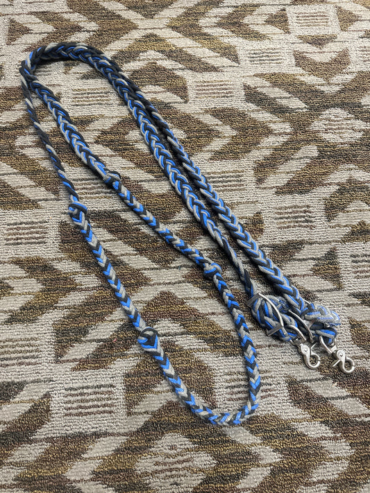 Blue Loop Reins