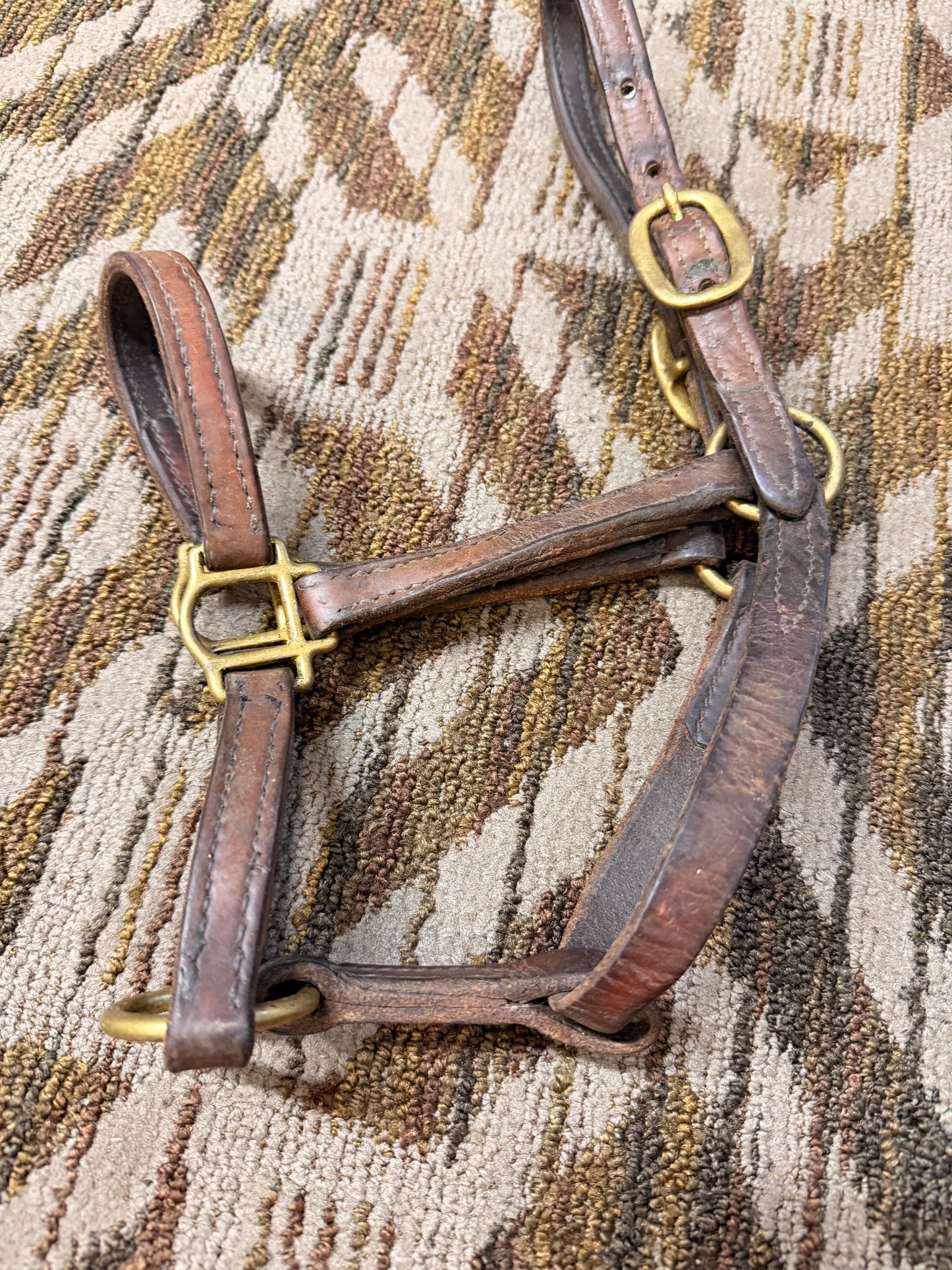 Leather Yearling Halter