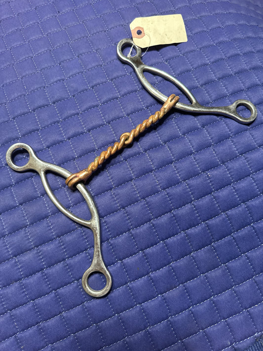 Copper Twisted Sliding Gag - 5”
