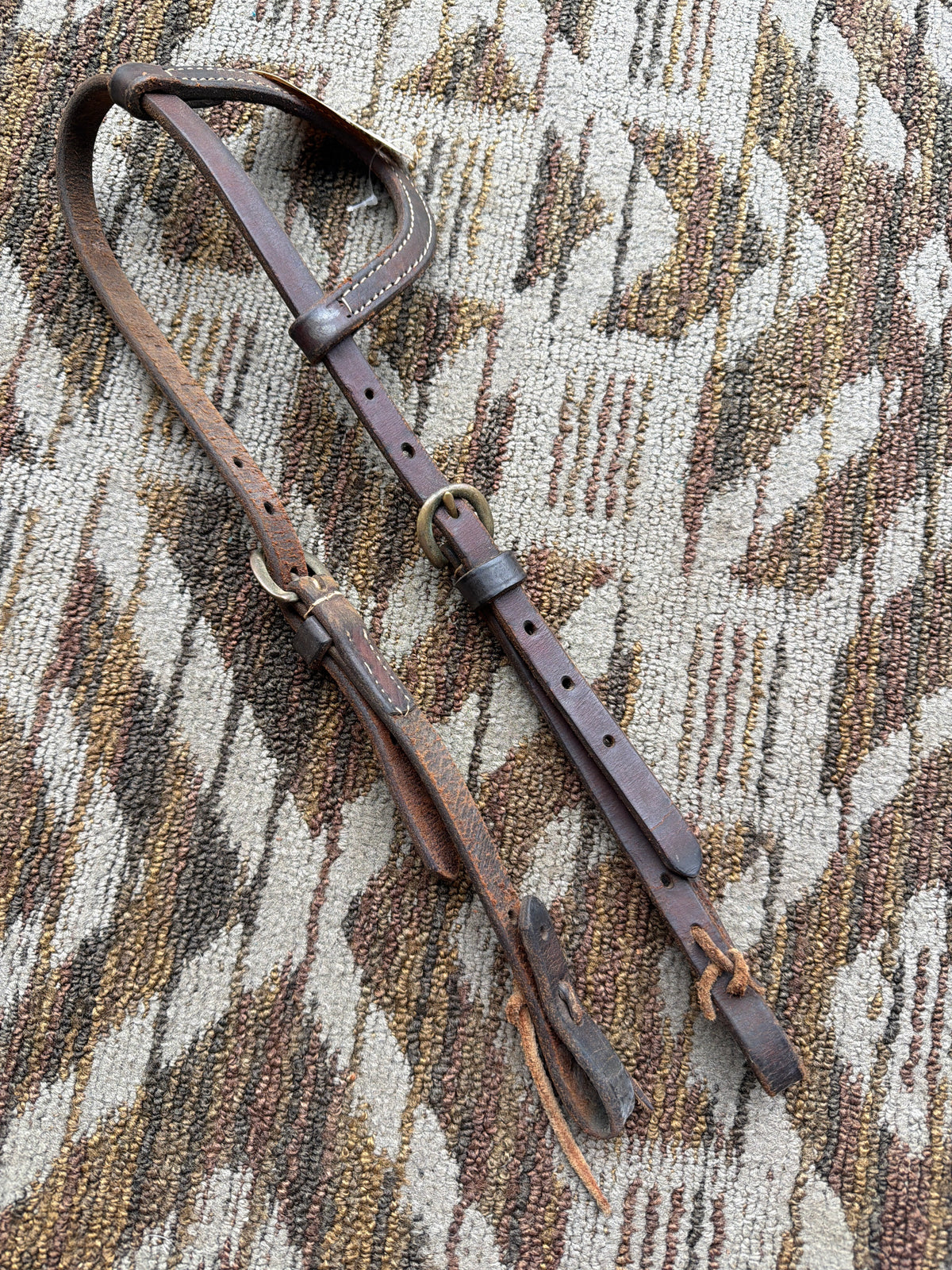 Dark Oil One Ear Headstall