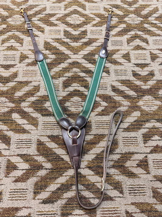 Green Elastic Breastplate