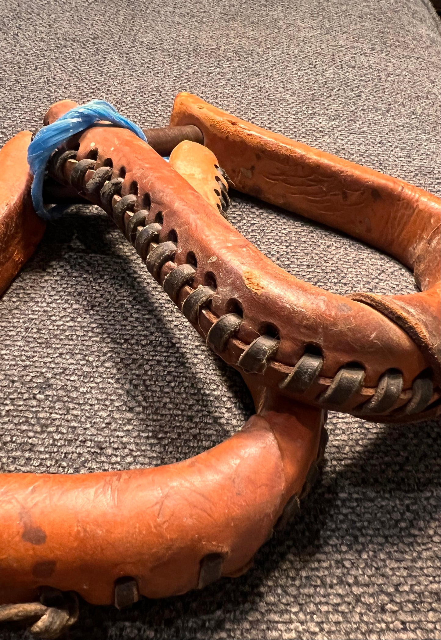 Leather Western Stirrups