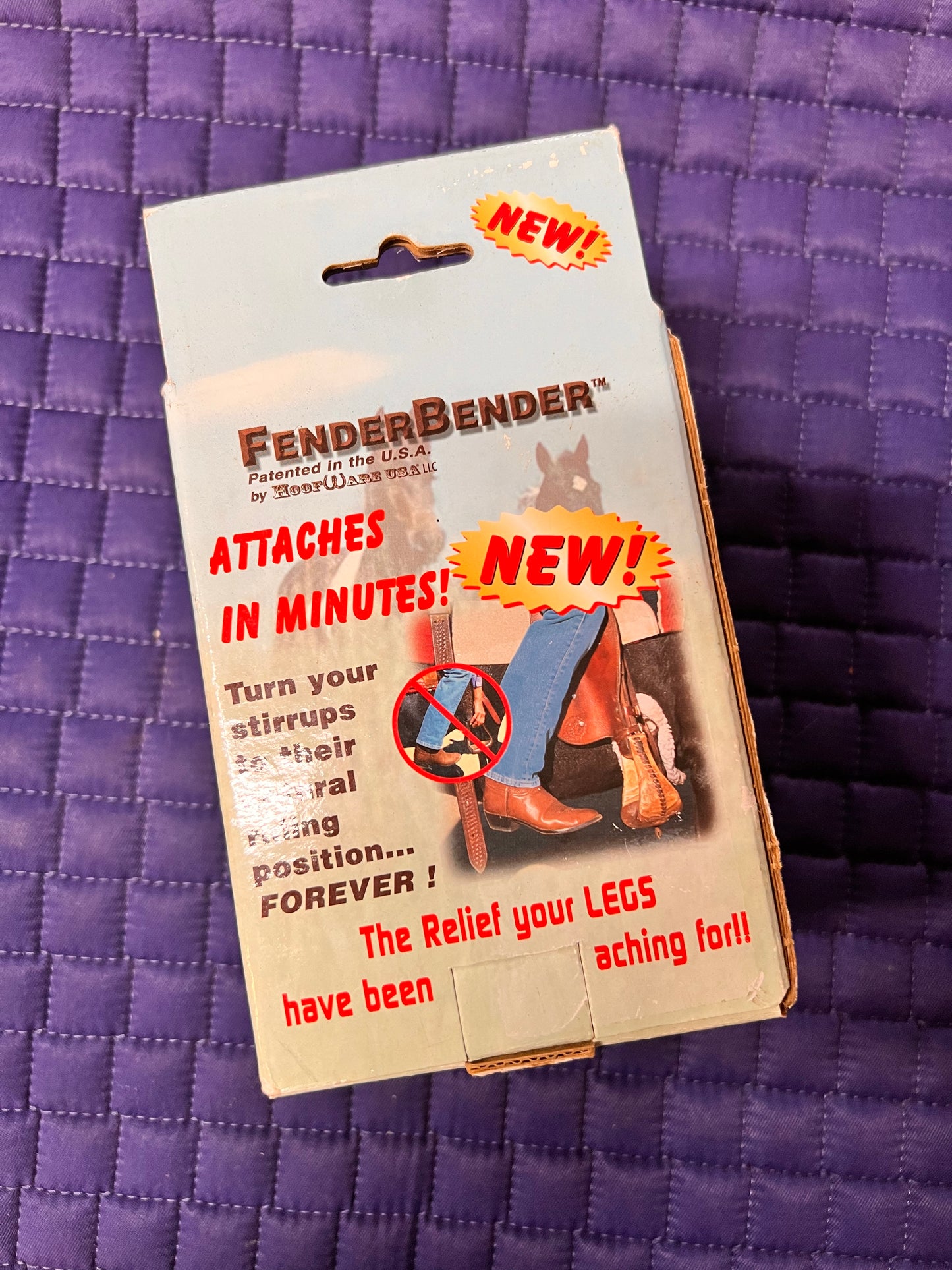 Fender Bender Leg Relief Attachment