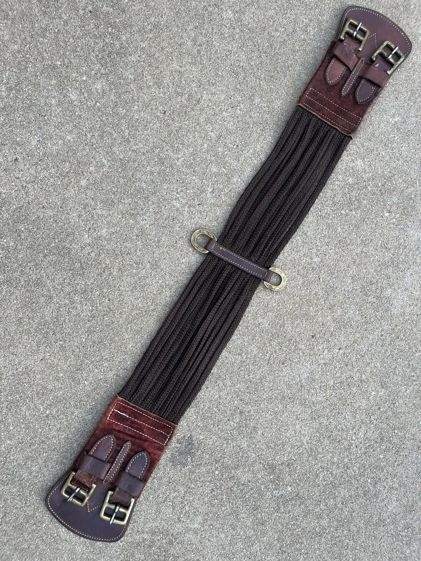 Leather/Cord Australian Girth - 34”