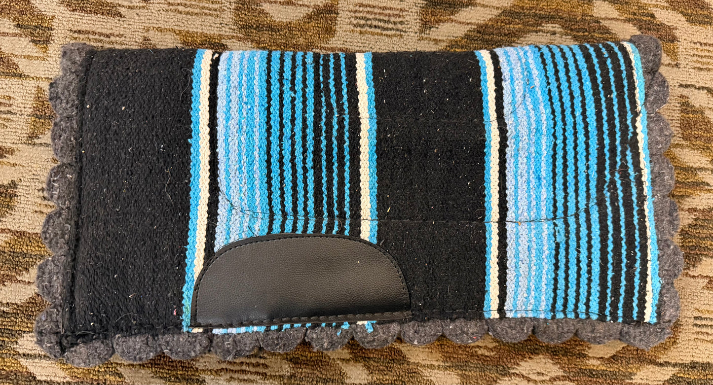 Striped Felt Pony Pad
