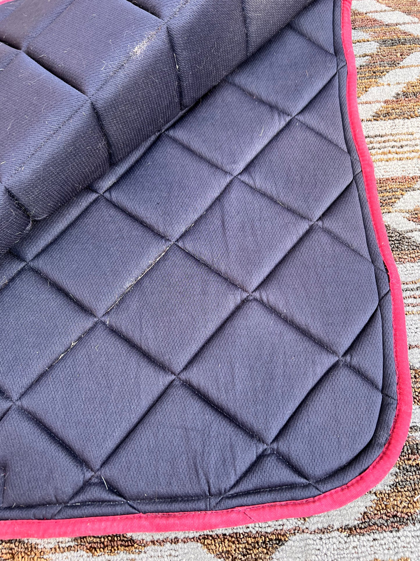 Red Dressage Pad