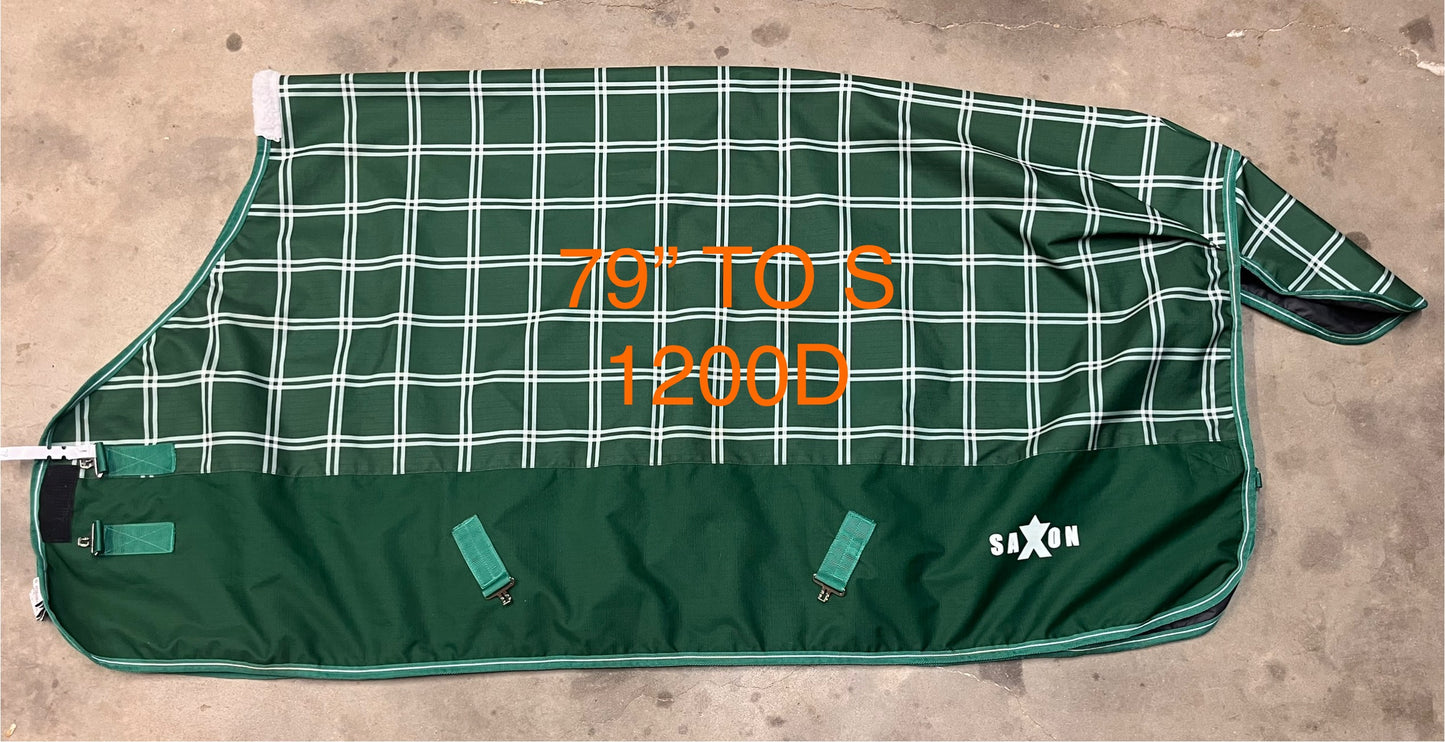 Saxon T/O Sheet - 79”