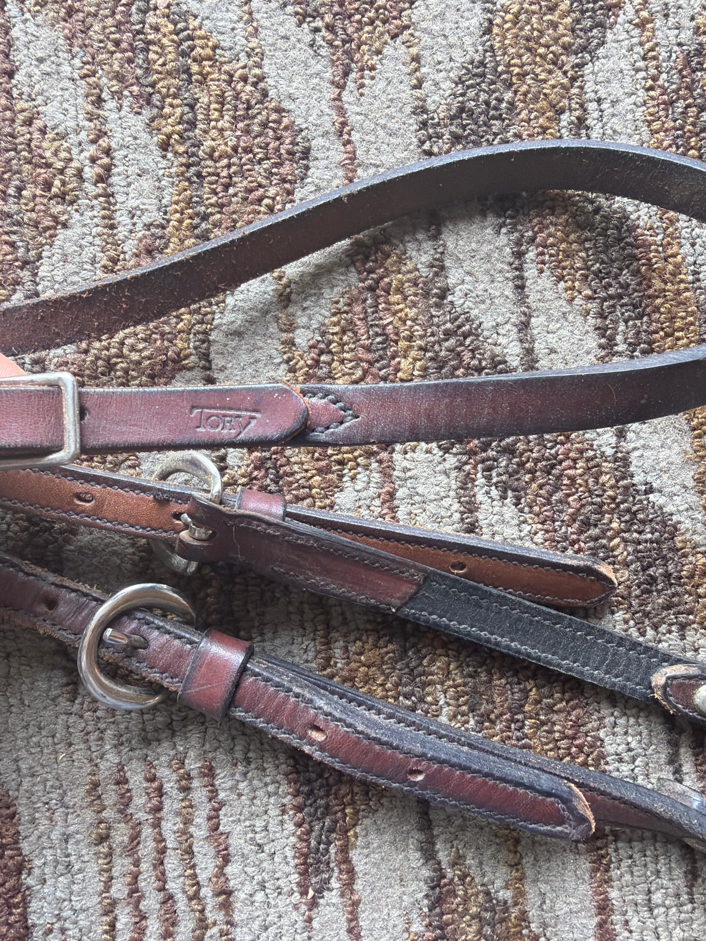 Tory Leather Headstall