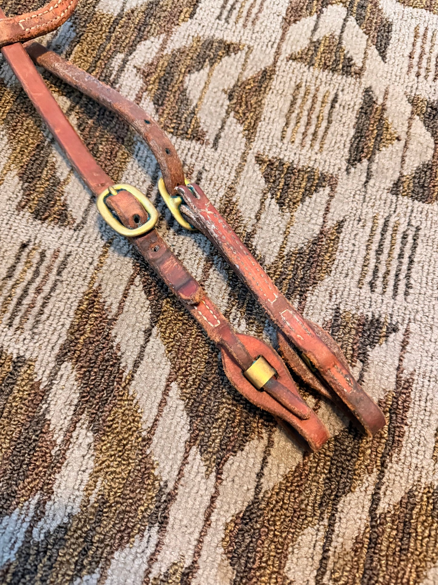 Soft Leather One Ear Quick Change Headstall